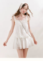 Ruffled Camisole Dress