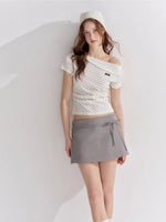 Detachable Bow Skort