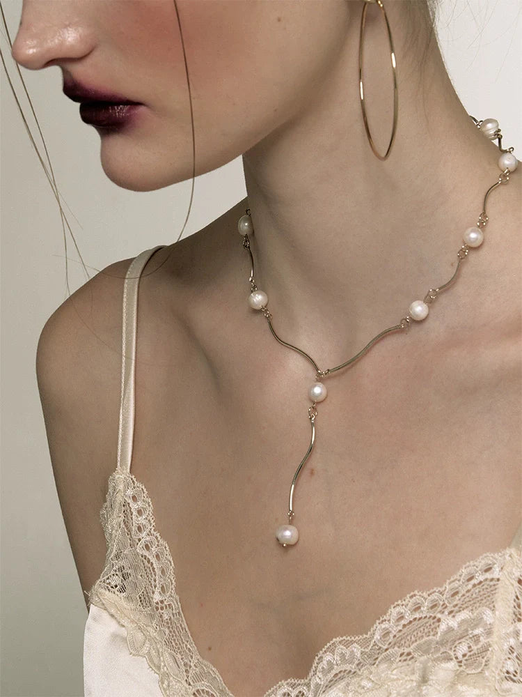 Niche Retro All-match Snake Necklace