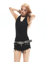 Halter Draped Cami Top