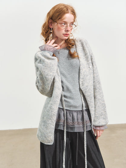 Boho Tie V-neck Cardigan