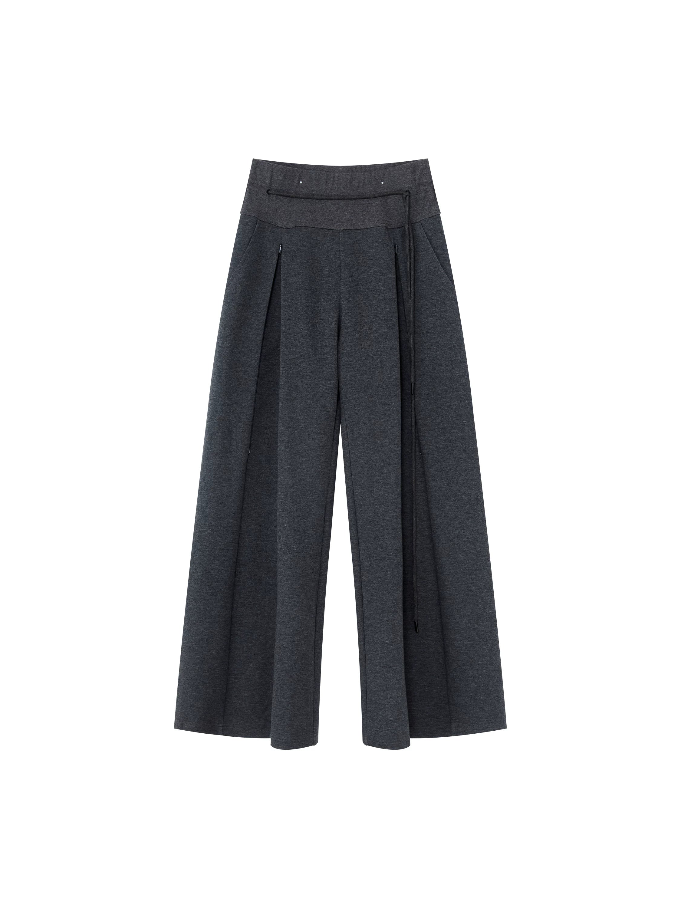 Lyocell Stretch Flared Pants