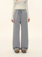 Quilted Shell Embroidery Hoodie Set