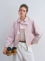 Detachable Cape Harrington Jacket