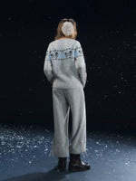Carousel Jacquard Knit Sweater