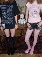 Distressed Zipper Denim Shorts