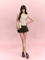 Polka Dot Square Top