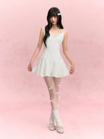Beaded Halter Dress