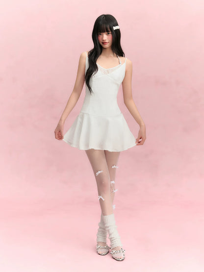 Beaded Halter Dress