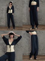 Polka Dot Waist Joggers