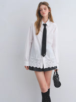 Embroidered Polo Cotton Shirt