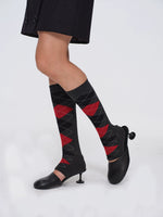 Diamond Knit Leg Warmers