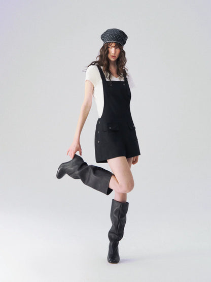 Linen Cargo Overalls