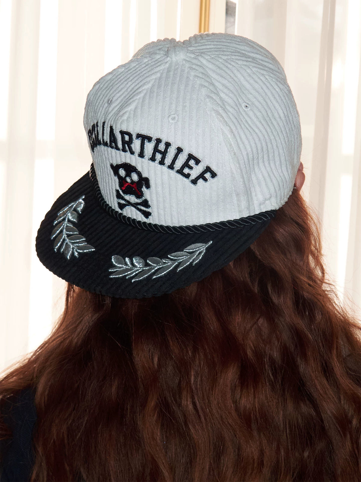 Corduroy Embroidered Baseball Cap