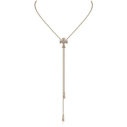 Vintage Baroque Cross Necklace