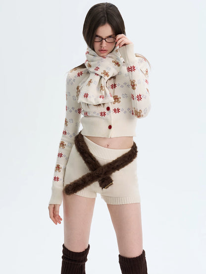 Cashmere Blend Holiday Knit Set