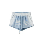 Equestrian Washed Cotton Shorts