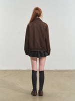 Reversible Vintage Stand-Collar Jacket