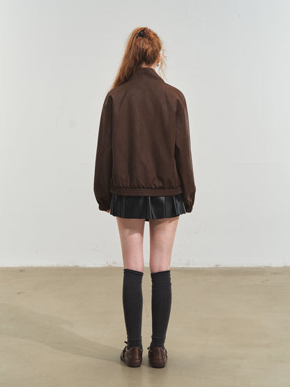 Reversible Vintage Stand-Collar Jacket