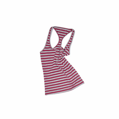 Double-Face Striped Knit 3-Piece Set