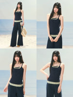 Striped Layered Camisole Top