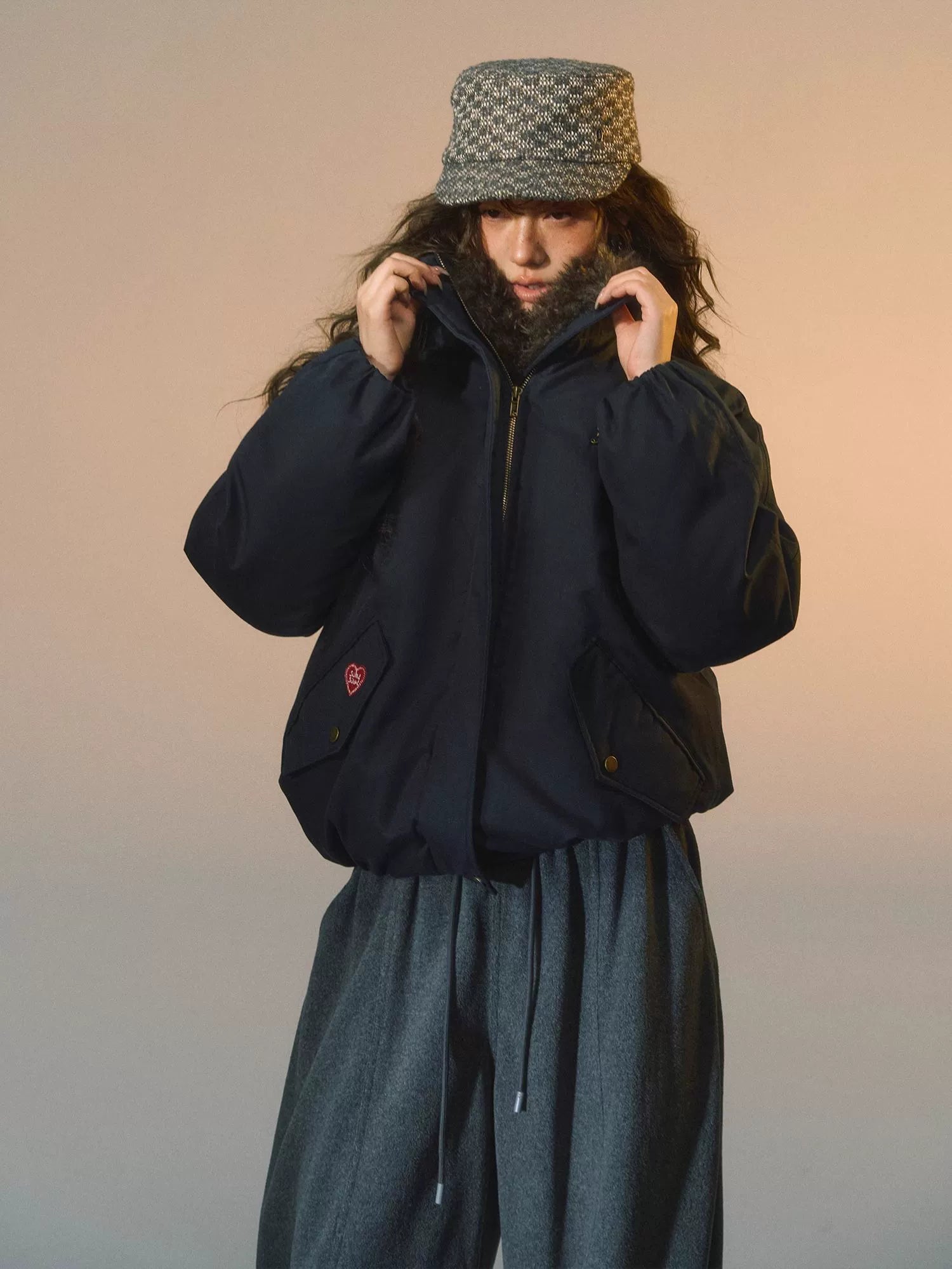 Detachable Fur Down Parka