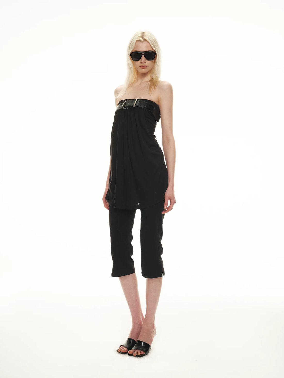 Draped Bandeau Top