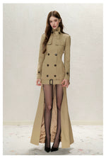 Detachable Tail Trench Coat