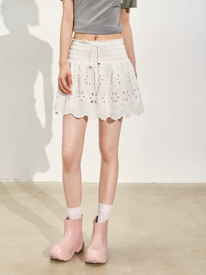 Vacation-Style Sleeveless Top &amp; Skirt Set