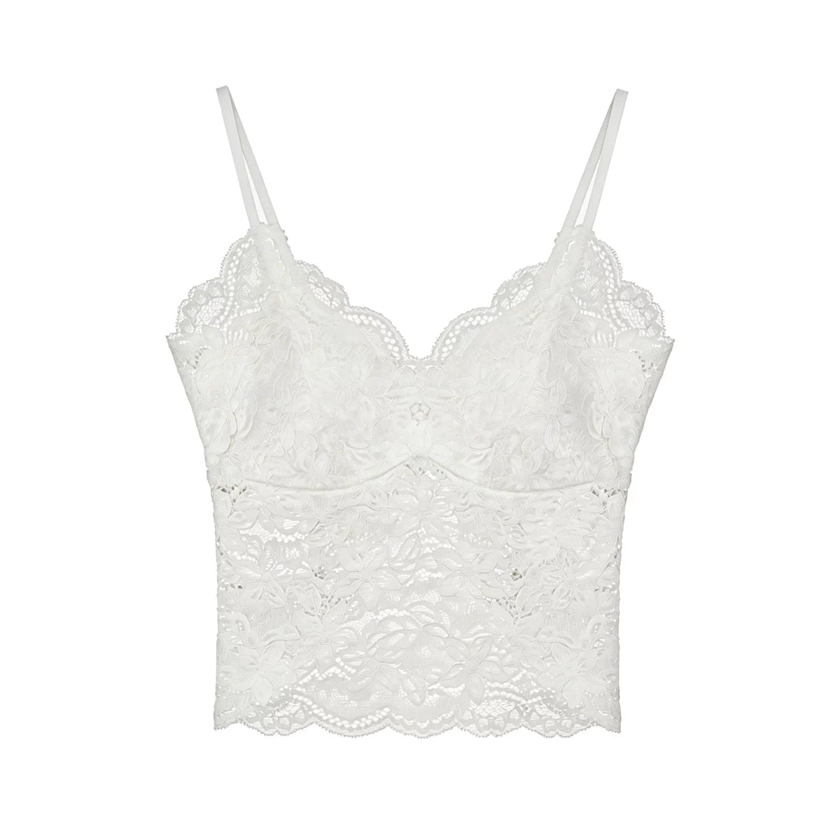 Lace V-Neck Padded Camisole