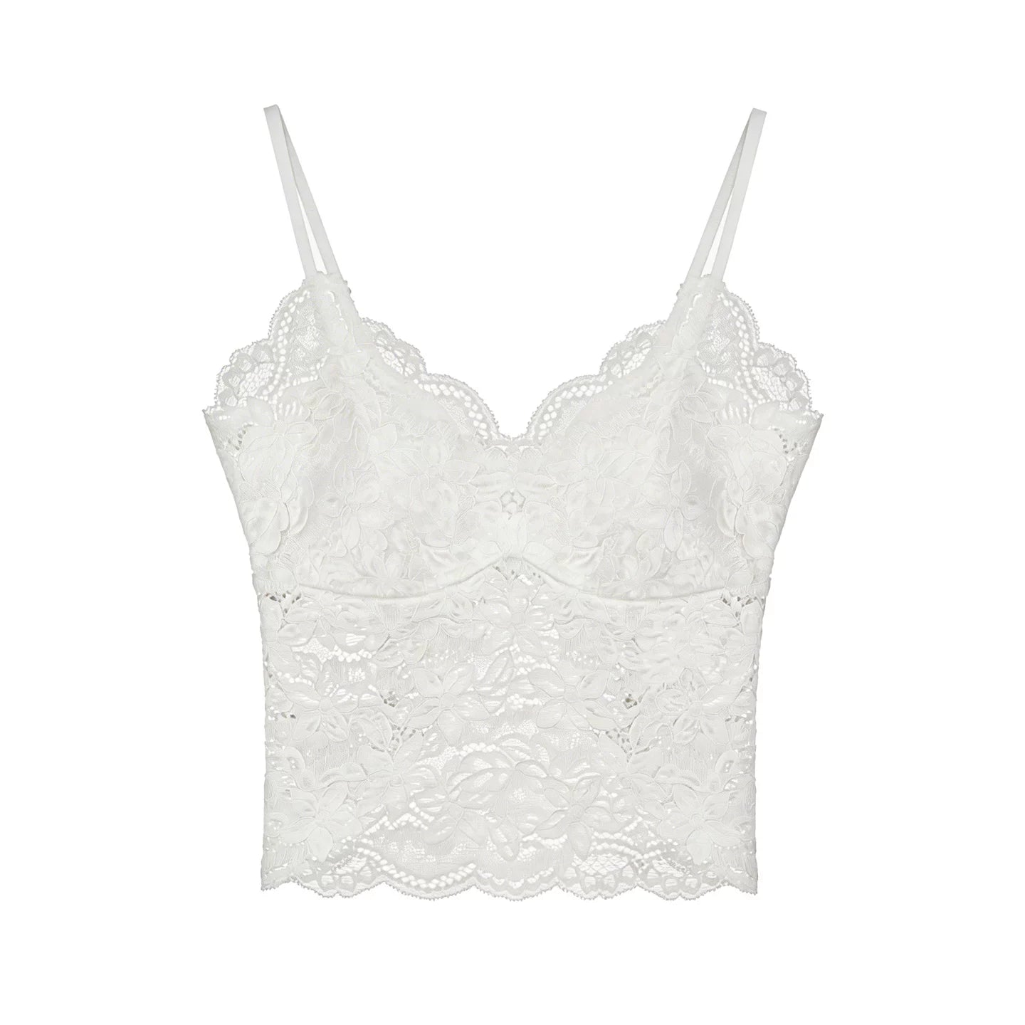 Lace V-Neck Padded Camisole