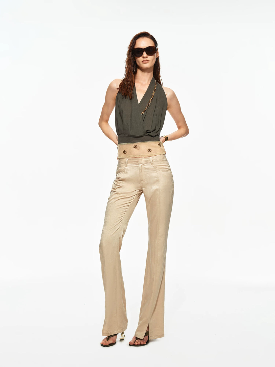 Pearl Halter Vest