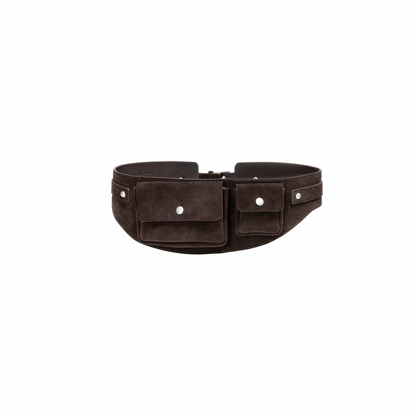 Suede Utility Waist Belt Bag