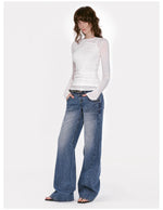 Lyocell Slim-fit Long Sleeve T-shirt