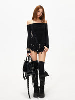 Off Shoulder Ruched Top