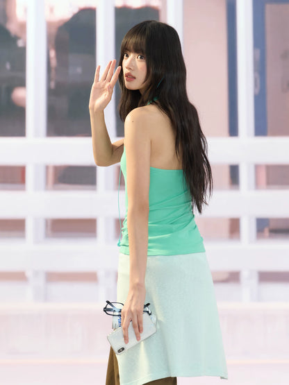 Halter Henley Tank