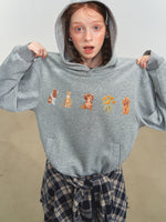 Gray & Brown Pet Party Hoodie