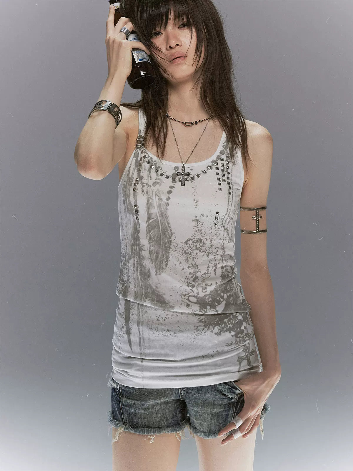 Feather Chain Cami