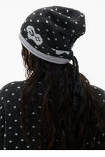 Fair Isle Sheep Jacquard Knit Beanie