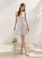 Embroidered Cotton Cami Dress
