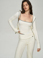 Soft Thermal Velvet Three-Piece Lounge Set