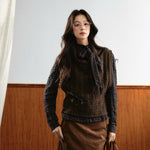 Plaid Layered Skirt Set
