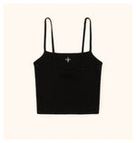 Compass Cruciferous Knitted Tank Top