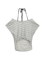 Striped Off Shoulder Top