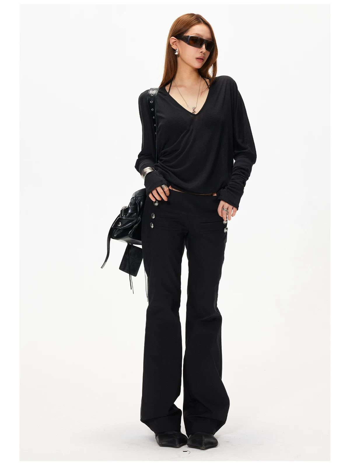 Flared Casual Pants