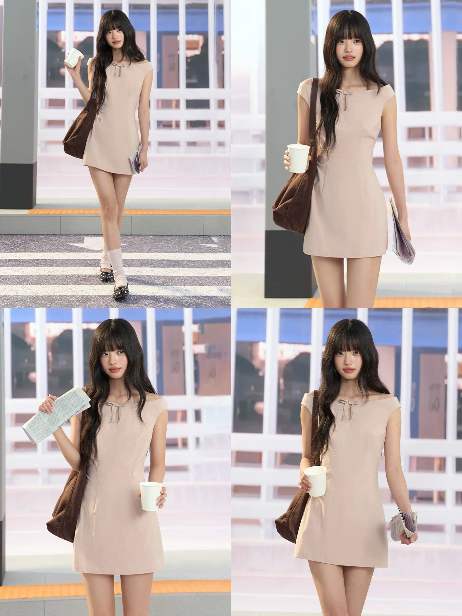 Off Shoulder Mini Dress