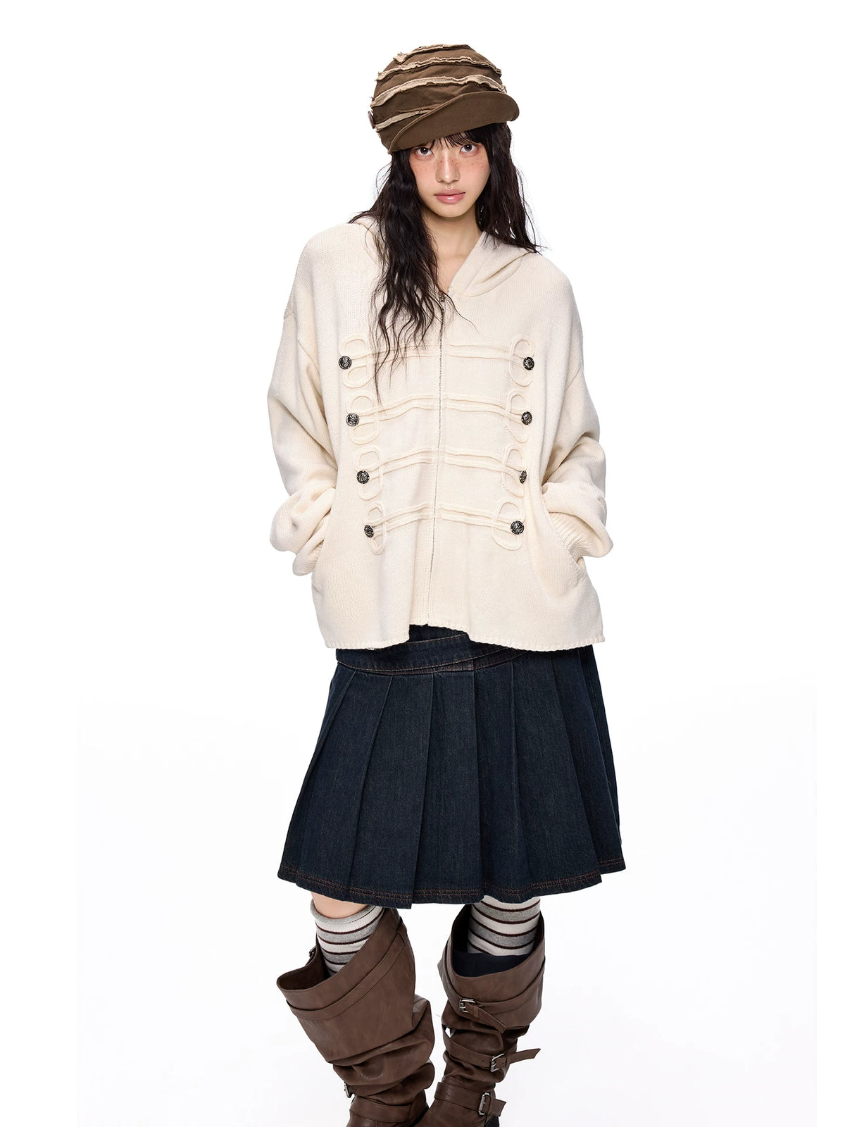 Napoleon Double Breasted Cardigan
