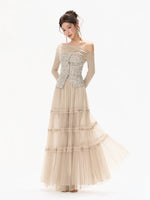 Pleated Mesh Skirt