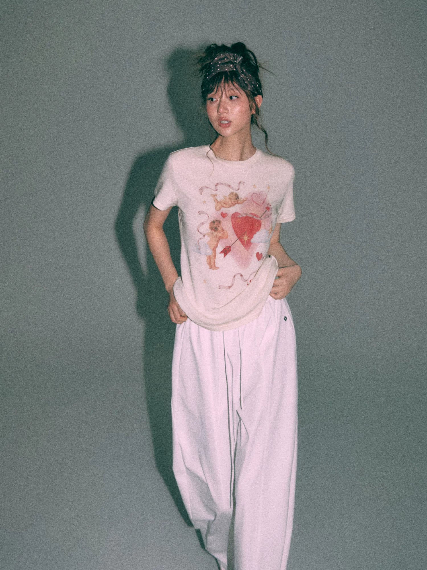 Vintage Oil Painting Angel T-shirt