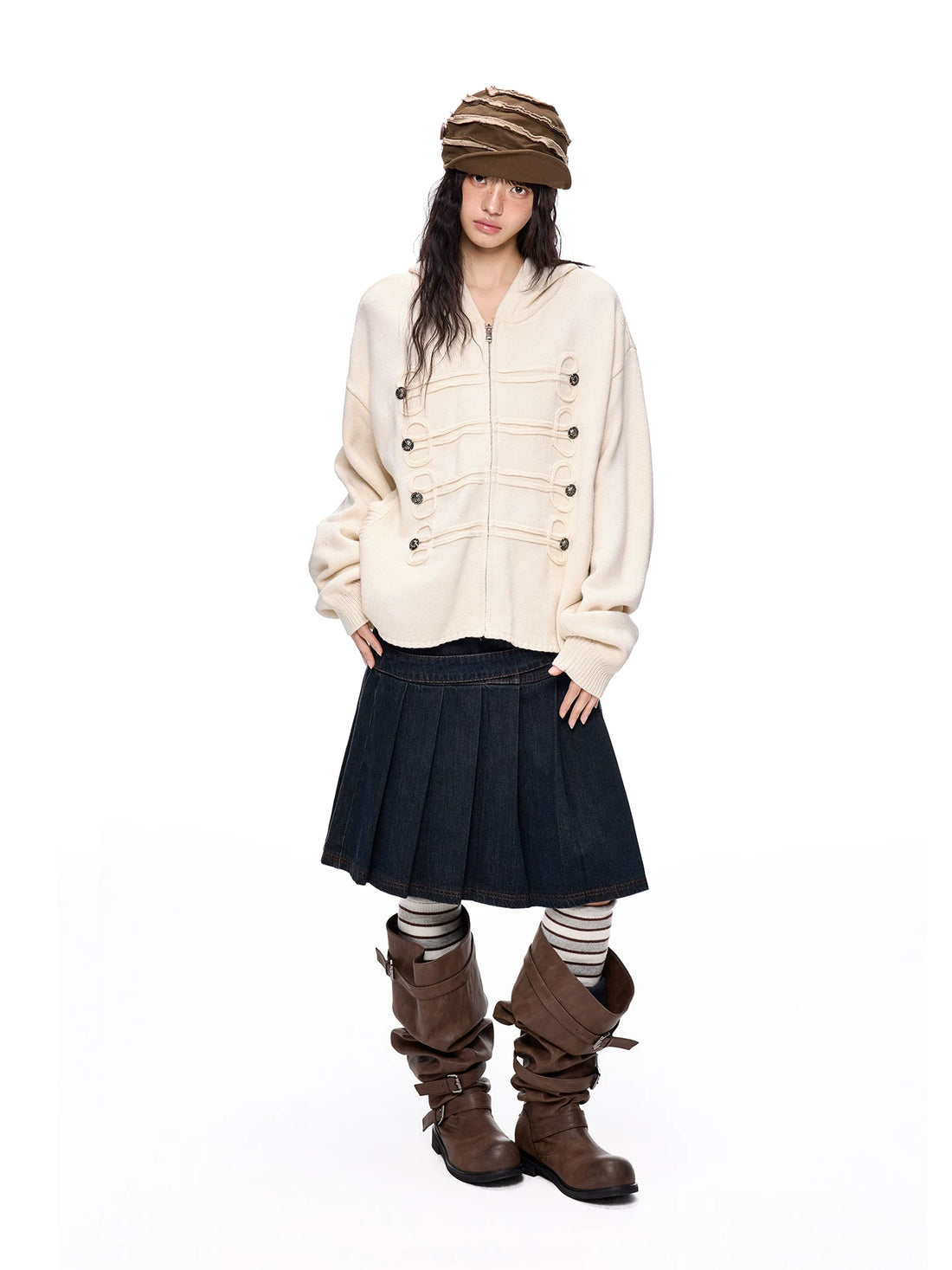 Napoleon Double Breasted Cardigan